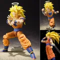 Figurine d'action Dragon Ball Super Saisuperb 3 Goku 16cm SHF Anime mobile collection en PVC