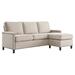 Ashton Upholstered Fabric Sectional Sofa - East End Imports EEI-4994-BEI