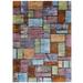 Success Nyssa Abstract Geometric Mosaic 5x8 Area Rug - East End Imports R-1162A-58