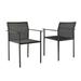 Lagoon Outdoor Patio Dining Armchairs Set of 2 - East End Imports EEI-5041-CHA