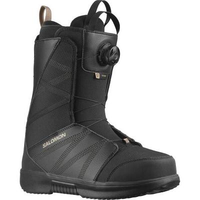 SALOMON Herren Snowboot SNOW. BOOTS TITAN BOA Black/Black/Roaste, Größe 29,5 in Schwarz