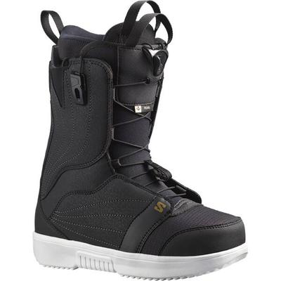 SALOMON Damen Snowboot SNOW. BOOTS PEARL Black/White/Gold, Größe 26 in Black/White/Gold