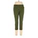 Ann Taylor LOFT Khaki Pant: Green Bottoms - Women's Size 10 Petite