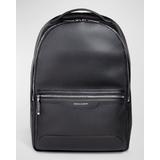 Leather Backpack With Padded Laptop Compartment