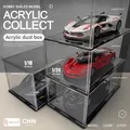 Scatola di visualizzazione trasparente in PVC 1/24 1/28 1/18 Modello di auto Scatola di protezione display antipolvere Vetrina in acrilico per modello Hot Wheel