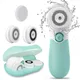 Facial Cleansing Brush Electric Facial Exfoliating Massage Brush with 3 Cleanser Heads and 2 Speeds