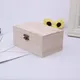 Holzkisten einfaches Holz Holz quadratische klappbare Aufbewahrung boxen Handwerk Geschenk box