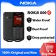 Nokia 2100 robuste 4g Handy Kaios Wifi Hotspot wasserdicht Druckknopf Telefon FM Radio mah Bluetooth