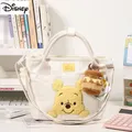 Disney Original Winnie The Pooh Pendant Kawaii Bee Bear Large-capacity One Shoulder Bag Cartoon