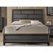 Weathered Gray Queen Bed - Valdemar Collection, Transitional Style, Panel Bed, Spacious Storage, 500lbs Weight Capacity