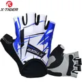 X-Tiger Hohe Qualität Hexagon 3D GEL Stoßfest Sport Handschuhe Half Finger MTB Fahrrad Handschuhe