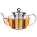 20 oz Glass Teapot with Stainless Steel Infuser