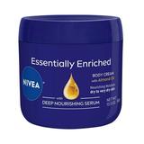 Nivea Essentially Enriched Body Cream For Dry Skin And Very Dry Skin 13.5 Oz Jar