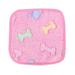 1 Pc Pet Carpet Coral Small Pink Bone Printed Pet Dog Blanket Super Pet Cushion Sleep Mat (20x20cm)