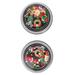 FRCOLOR 2 Boxes Christmas 3D Alloy Nail Charms Nail Art Decoration Nail Art Rhinestones