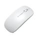 LEDMOMO Ultra Thin Slim Mouse Mini 2.4GHz 1200 DPI USB Wireless Optical Mouse Portable Mice Receiver for Computer PC Laptop (White)