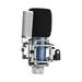 Walmeck SM-9 Cardioid-directional Condenser Recording Microphone Metal Structure Wide Frequency Response with Mount Windscreen for Professional Audio Studio Quality Clear Sound for Podcasting and