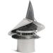 Chimcare Chimney Cap - Wind Directional Chimney Cap Wind-Driven Chimney Cover Round Stainless Steel Chimney Cap For Non-Air Cooled Chimneys Easy to Install USA-Made 6 inches