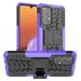Dteck for Samsung Galaxy A23 5G Case Dual Layer Shock-Absorption Cover Protective Cell Phone with Kickstand Combo PC+TPU Back Cases for Samsung Galaxy A23 5G/4G Purple