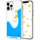 Compatible with iPhone 12 Pro Max Case Liquid Moving Quicksand Funny Cute Cartoon Lovely Duck Flowing Floating Waterfall Protective Cover Soft Silicone Rubber Case 6.7 inch