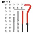 30-Piece Helicoil Car Coil Tool - Metric Thread Insert Kit - Suitable for M5 M6 M8 M12 and M14 - Reinforce and Repair Threads