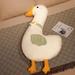 Cheefull Goose Pillow Goose Stuffed Animal Pillow Toy Cute Giant White Goose Stuffed Animal Duck Plush Pillow Super Soft Hugging Pillow