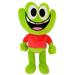 Hobby Kids Adventure green plush toys frog pillows big eyes smiling mouths 7.8in