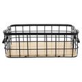 Metal Storage Wire Basket Fruit Storage Basket Desk Organizer Metal Wire Basket