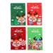 Qisuw 10 Pieces Christmas Notebook Mini Cartoon Journal Notepad Small To-do-list Pad Wide Lined for Kid Daily Journaling