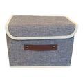 Box Storage Bin Storage Boxes for Clothes Storage Cases Book Storage Box Storage Box with Lid Blankets Storage Box Clothes Container-gray