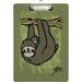 Hyjoy Clipboard Animals_03__Sloth_by_Lllaria Letter Size Clipboards Refillable A4 Standard Size Hardboard with Clip PVC Board for Office Worker Coach School