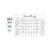 FNGZ Office&Craft&Stationery Clearance Wall Acrylic Weekly Planner Board Clear Dry Erases Calendar Planner Reusable Weekly Daily to Do List Board