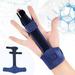 WALFRONT Adjustable Finger Splint Metacarpal Fracture Healing Mallet Finger Correcting Support Brace Finger Brace Adjustable Finger Brace