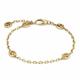 Interlocking G 18ct Yellow Gold Bracelet