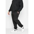 Size 4Xl Mens Badrhino Big & Tall Black Cargo Jogger Big & Tall