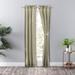 Wide Width Lisa Solidtextured Tailored Panel Pair by Ellis Curtains in Mist (Size 56" W 84" L)