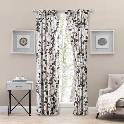 Magnolia Curtain Lined Panel Pair Tiebacks by Elli...