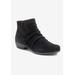 Wide Width Women's Esme Bootie by Ros Hommerson in Black Suede (Size 8 W)