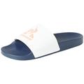 Le Coq Sportif Unisex Slide Hf Fef Dress Blue/White/Pastel Sneaker, Kleid, Blau, Weiß, Pastellfarben, 41 EU