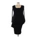 Fashion Nova Casual Dress - Midi: Black Print Dresses - Women's Size 3X