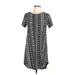 Bobbie Brooks Casual Dress: Gray Dresses - Women's Size Large