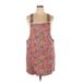 No Boundaries Casual Dress - Shift Square Sleeveless: Pink Print Dresses - Women's Size 21