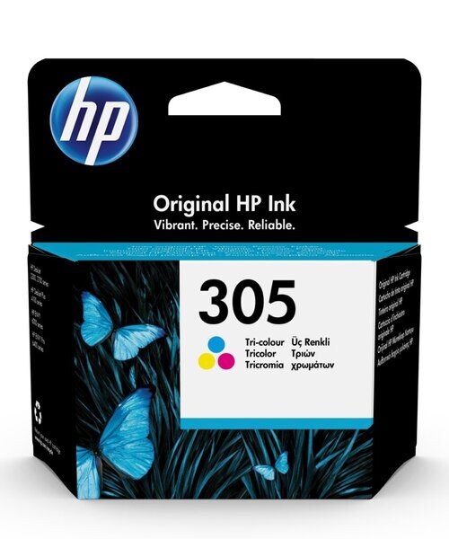 hp Tintenpatrone 305 farbig für Deskjet 2300, Deskjet Plus 2700 Image