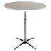 Banquet Tables Pro Adjustable Person Breakroom Table Metal in White | 42 H x 30 W x 30 D in | Wayfair ADJ-30-White