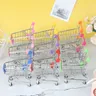 Mini chariot à bras de supermarché panier utilitaire de supermarché mode de stockage de jouet