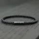 Bracelet en corde pour hommes et femmes accessoires de bijoux de méditation assortis Rouge