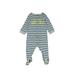 Just One You Made by Carter's Long Sleeve Outfit: Gray Stripes Bottoms - Size 9 Month