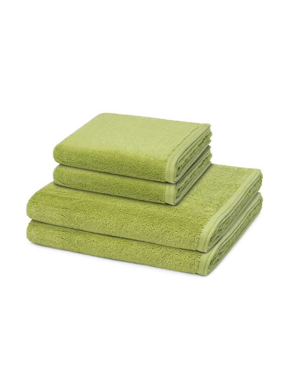 Vossen Handtuchset 2-teilig Damen grün, ONE SIZE Image