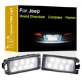 Lampada targa a LED per Jeep Grand Cherokee 2014-2020 bussola 2014-2017 Patriot 2014-2017 gruppo