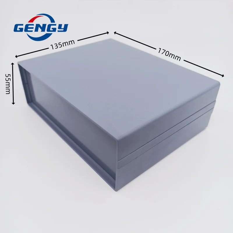 Custodia Scatola di plastica 170x135x55mm Circuito Progetto Scatole di giunzione elettroniche per cavi fai da te con viti 1 PZ
